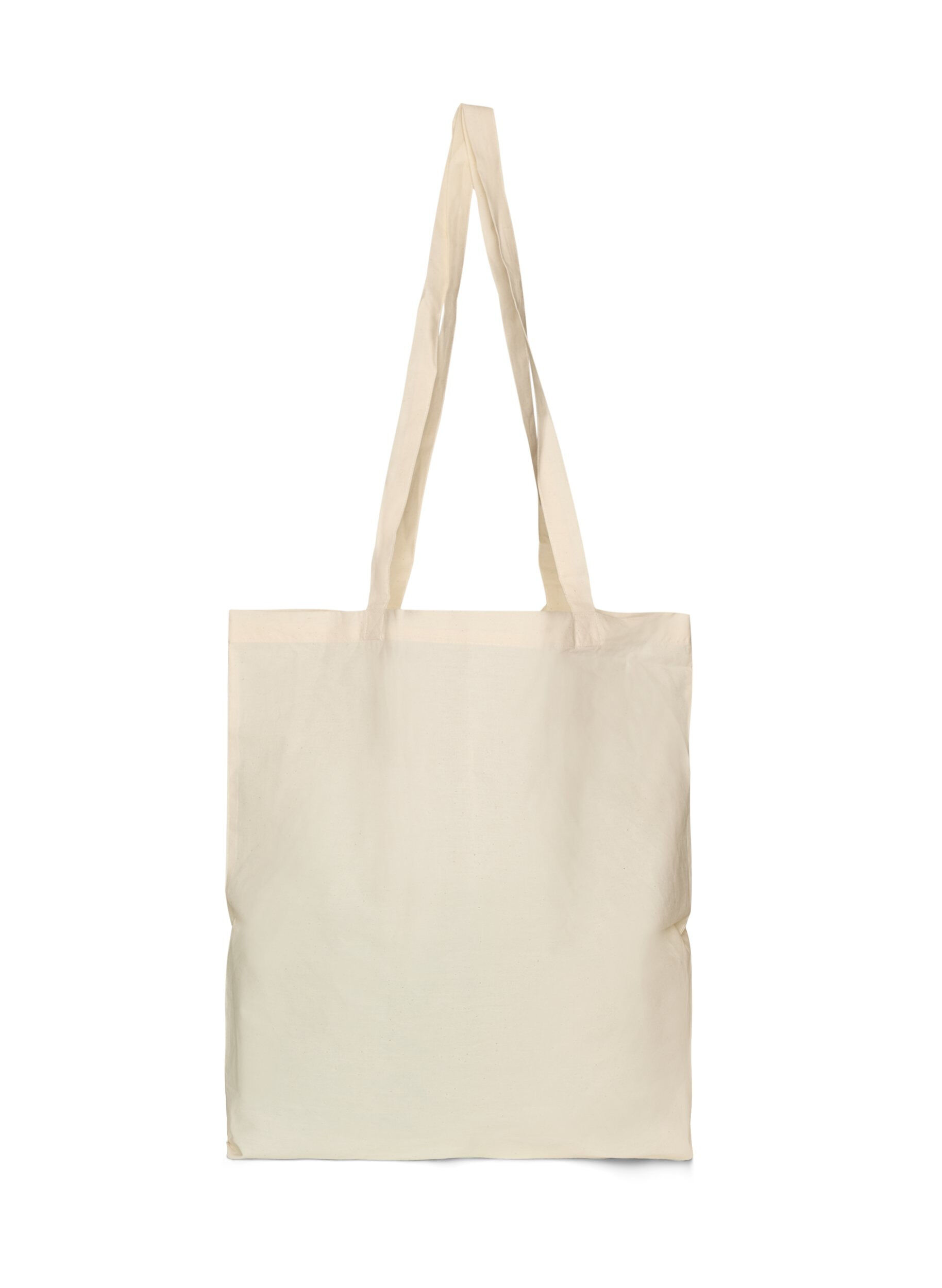 ZizziTote bag met print, Groen, Packshot image number 1
