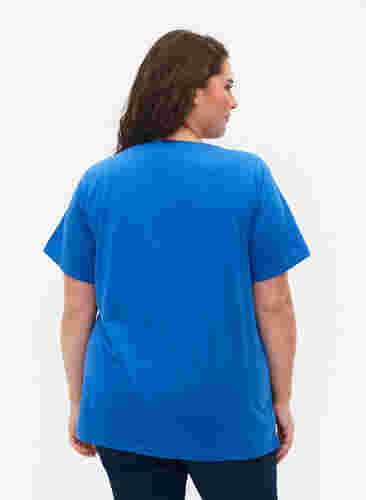 FLASH - T-shirt met motief, Strong Blue, Model image number 1