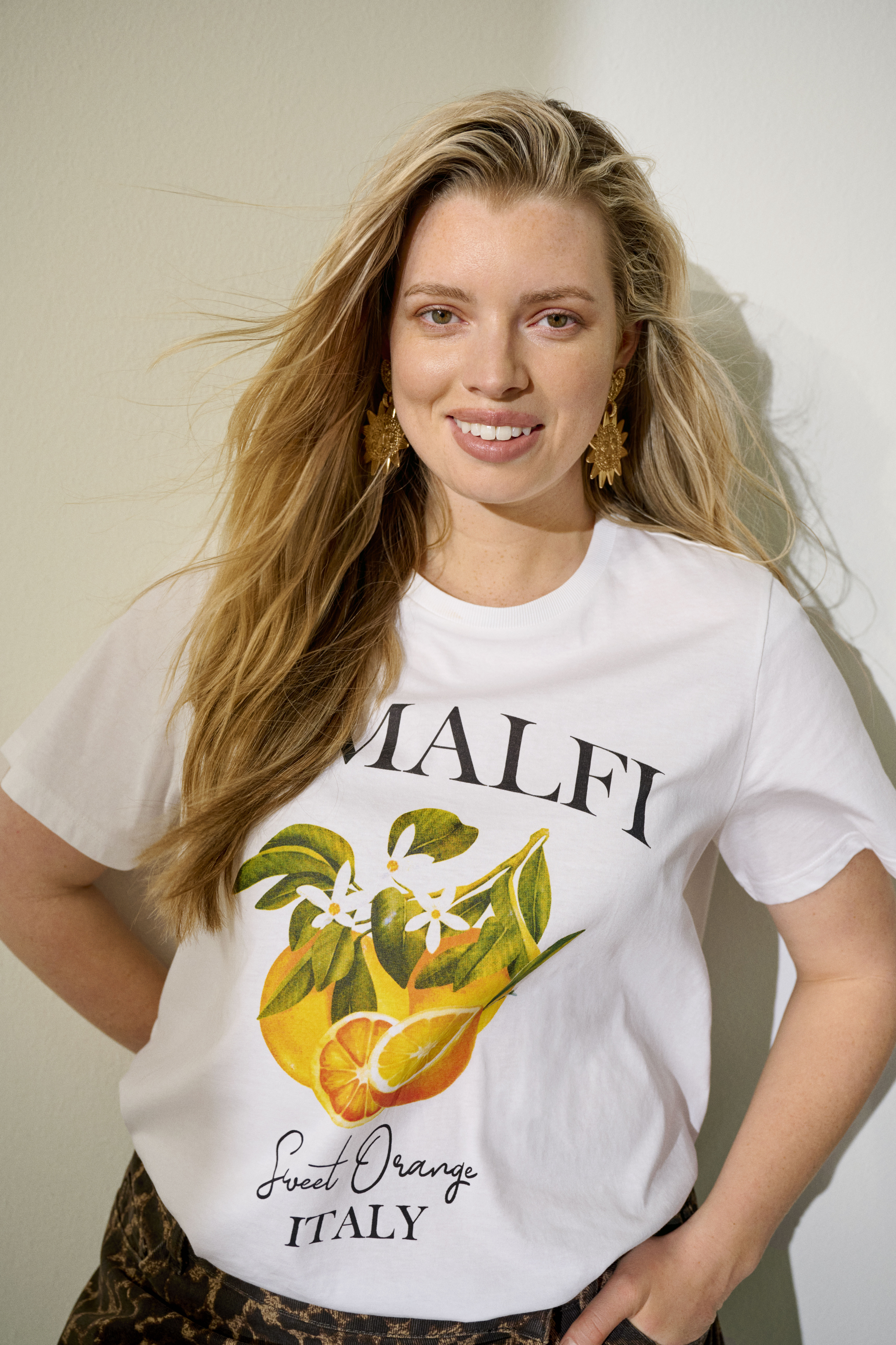 Zizzi Leo denim rok, , Model