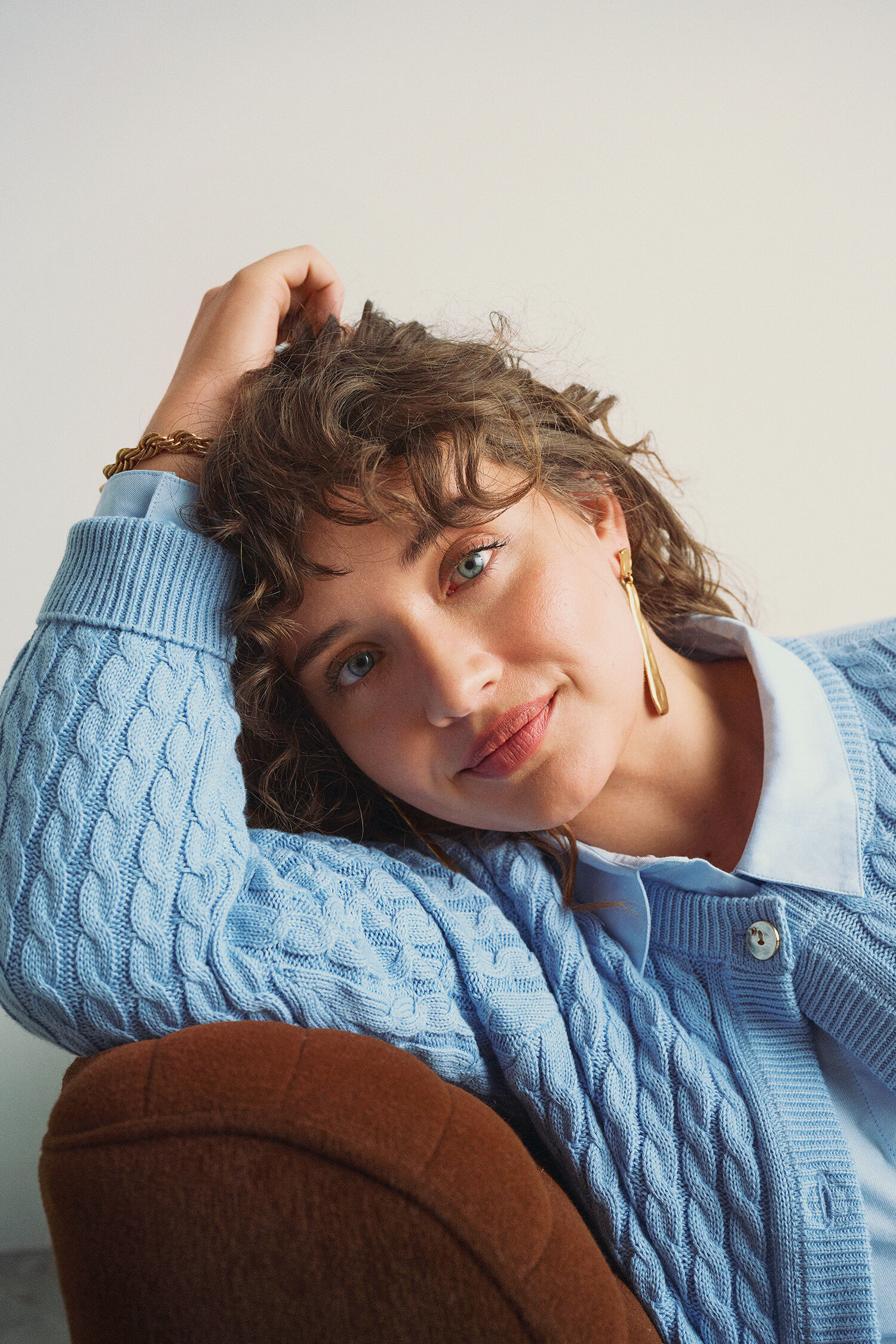 Zizzi Blauwe details, , Model