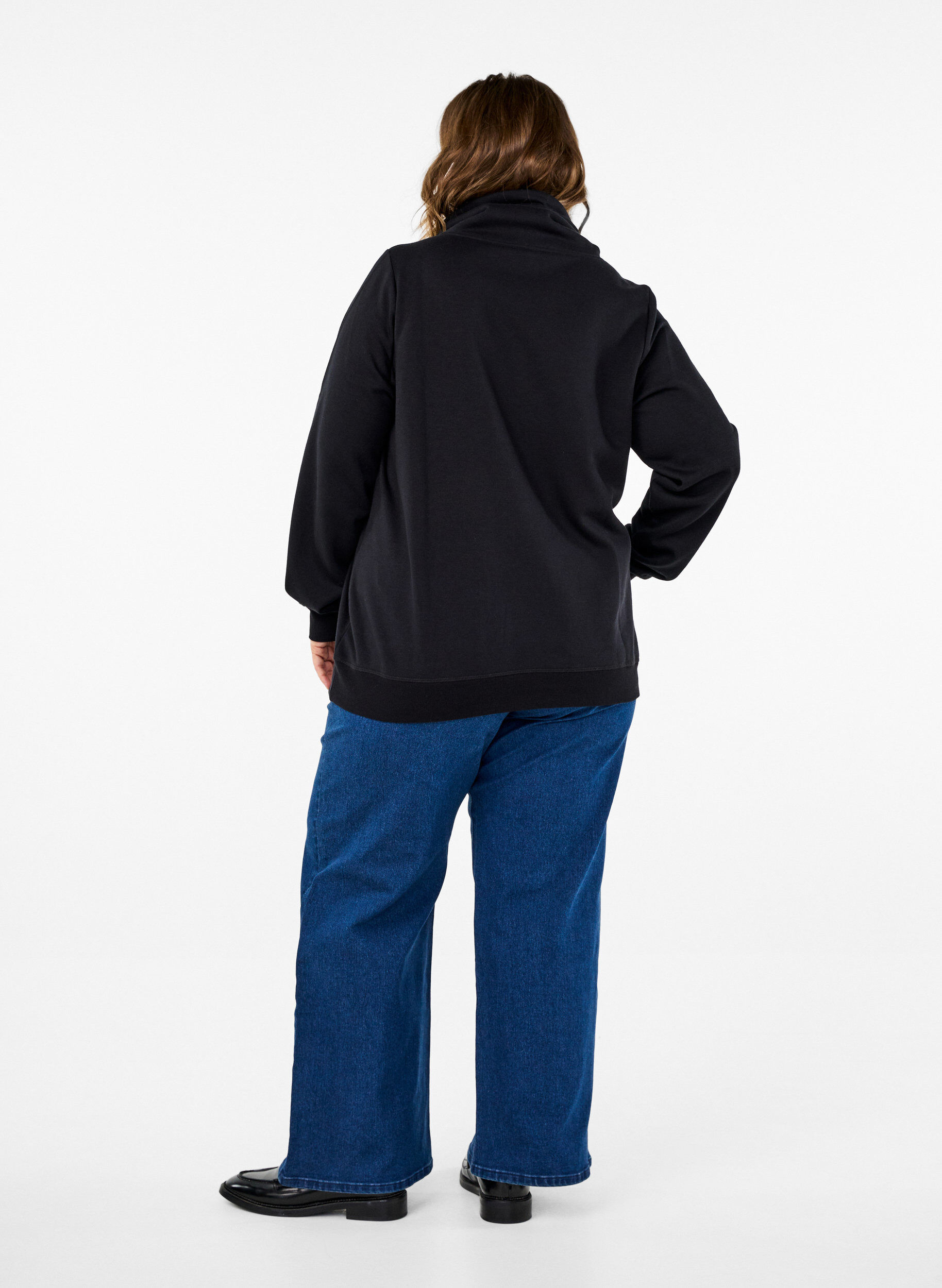 ZizziJeans met wijde pijpen, Blauw, Model image number 1