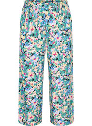 Losse viscose broek met print, Multi AOP
