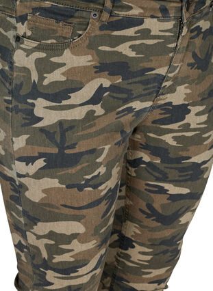 Amy jeans met print, Camouflage, Packshot image number 2