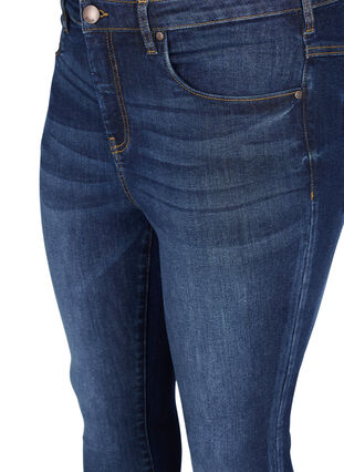 Super slim Amy jeans met hoge taille, Dark blue, Packshot image number 2