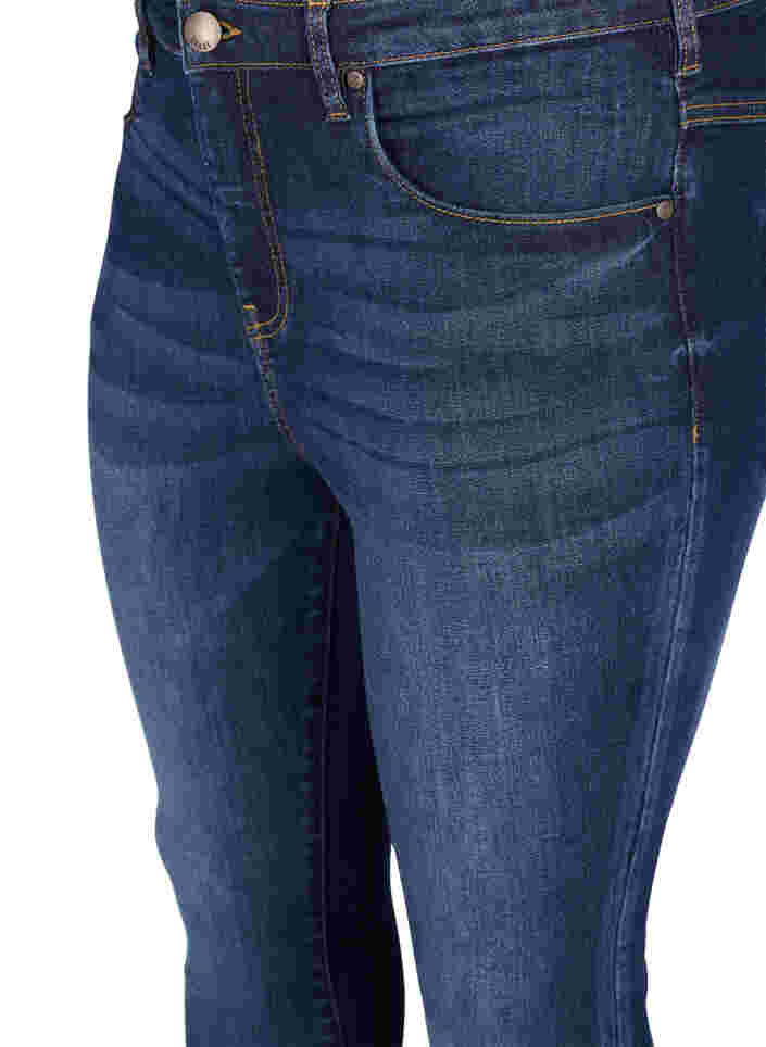 Super slim Amy jeans met hoge taille, Dark blue, Packshot image number 2