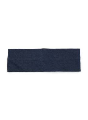 Haarband in katoen, Navy Blazer, Packshot image number 1