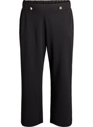 Losse broek met zakken, Zwart