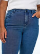 Amy super slim fit jeans met hoge taille, Blauw, Model image number 2