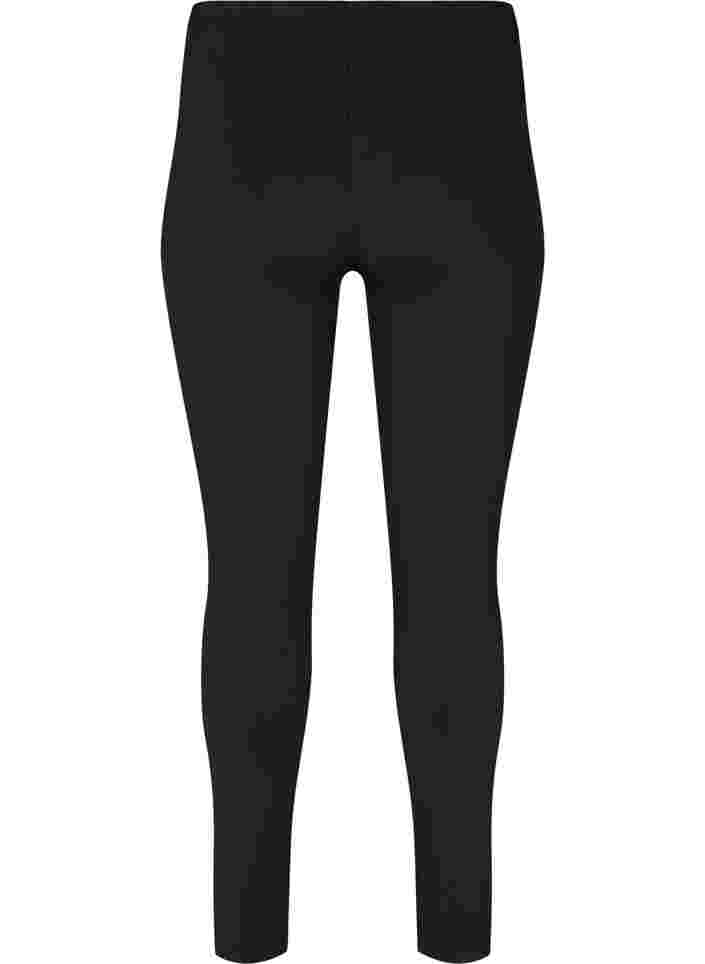 2-pack basis leggings, Black, Packshot image number 1