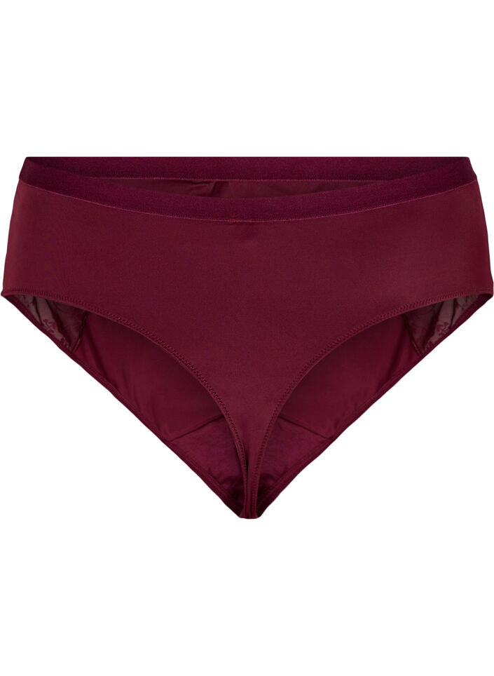 G-string met normale taille, Bordeaux Ass, Packshot image number 1
