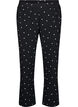 Broek met rechte pasvorm, Zwart, Packshot image number 0