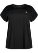 Trainings-T-shirt met ronde hals, Black, Packshot image number 0