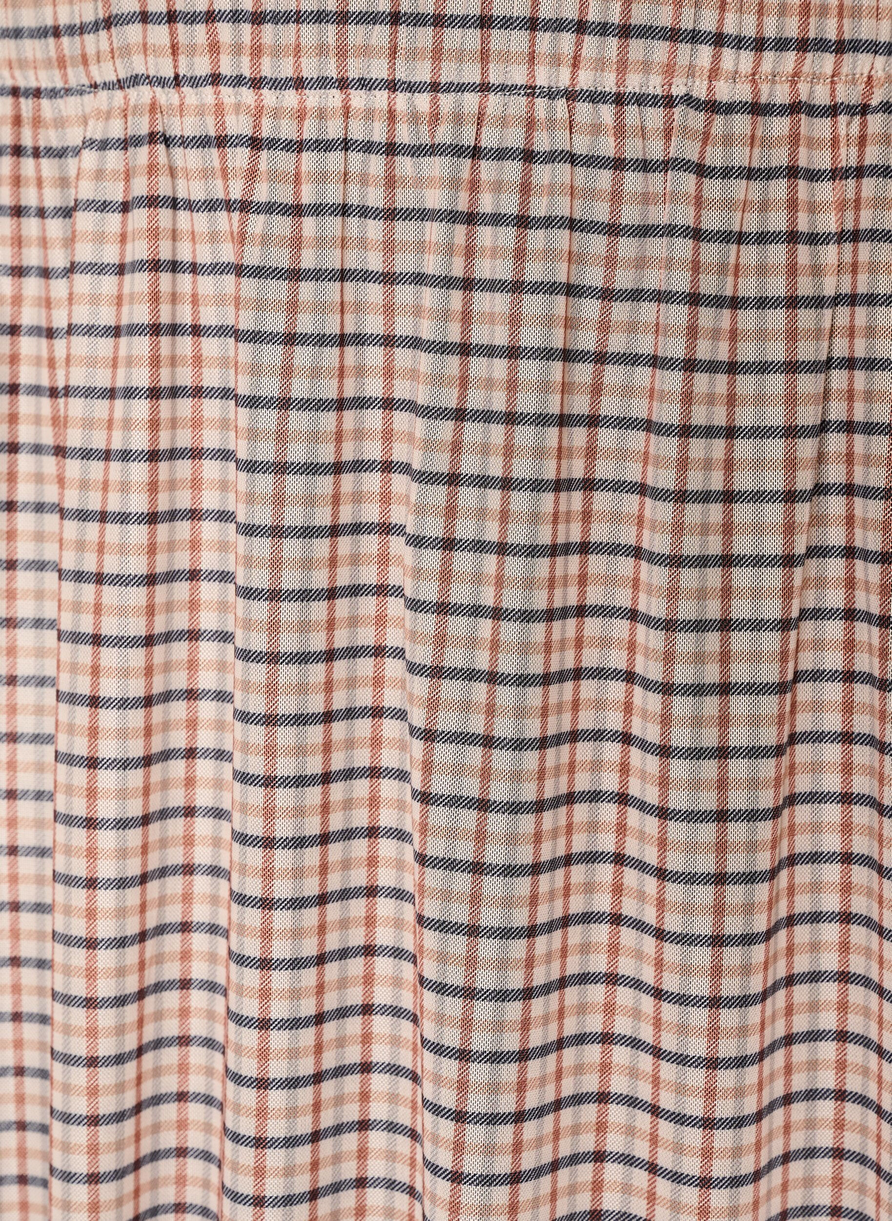 ZizziGecontroleerde mesh midi-rok, Beige, Packshot image number 2
