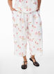 Culotte broek met print, Wit, Model image number 2