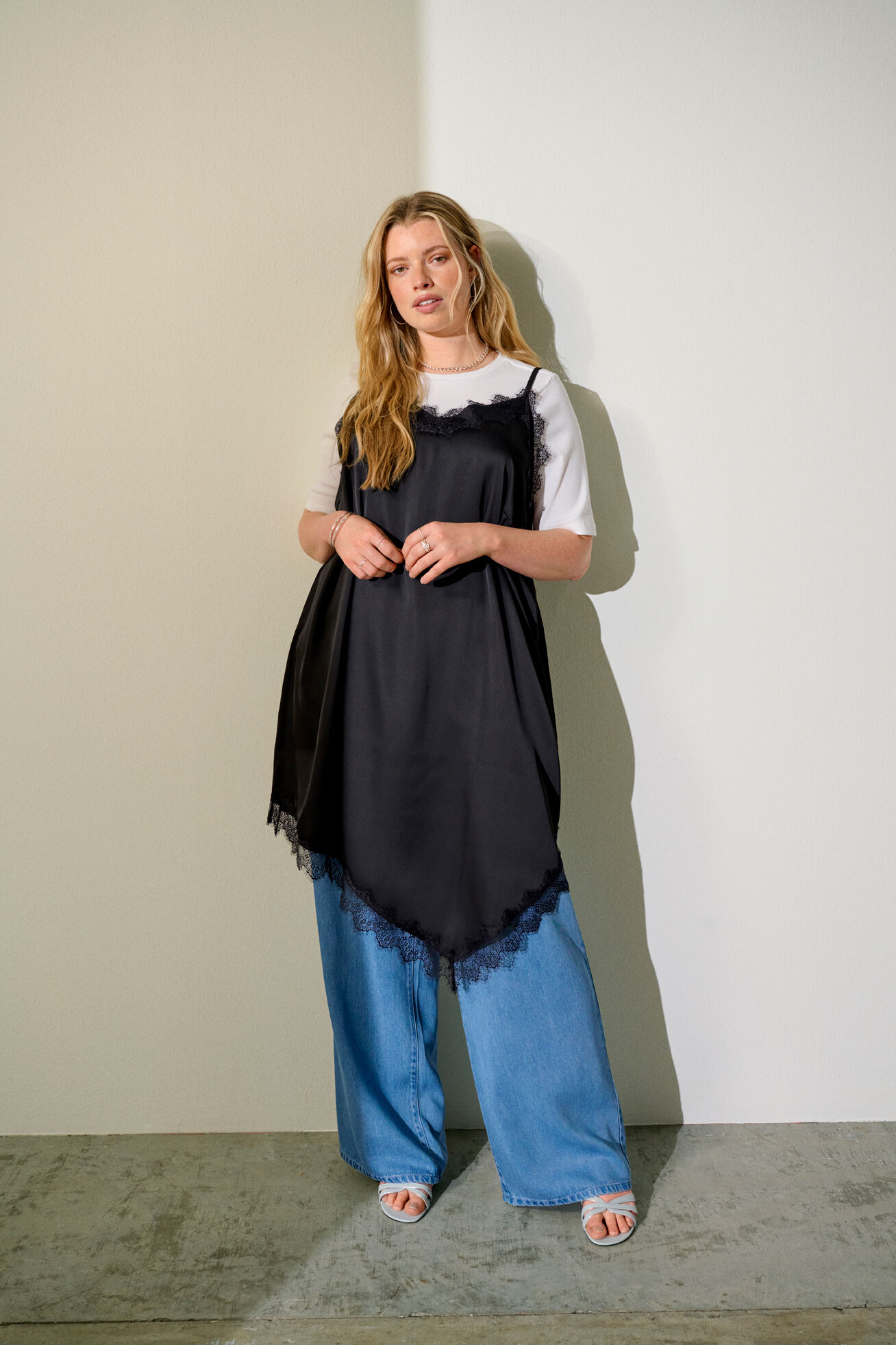 Kanten jurklook, , Model