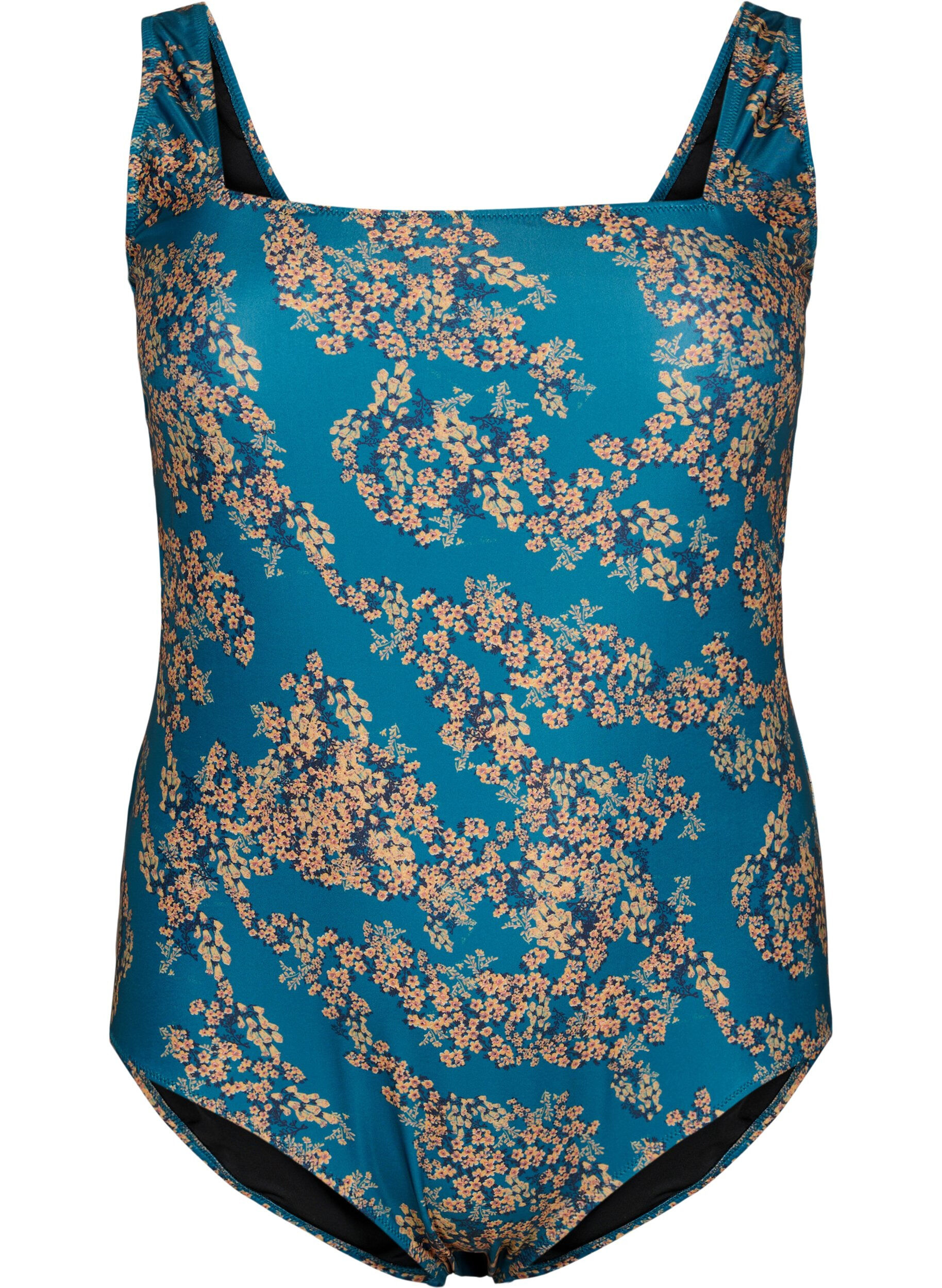 Zizzi Badpak met bloemenprint, Zebra Flower, Packshot image number 0