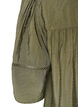 Viscose blouse met plooien en balloneffect, Groen, Packshot image number 3