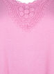 Mouwloos top met kant, Rosebloom, Packshot image number 2