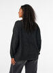 Gebreid vest met ronde hals en knoopsluiting, Grijs, Model image number 2