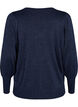 Gebreide blouse met glitter en V-hals, Naval A.w.Blue Lurex, Packshot image number 1