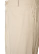 Bermuda shorts met hoge taille in linnen en viscose, Beige, Packshot image number 2