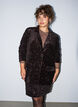 Blazer met pailletten, Bruin, Model image number 0