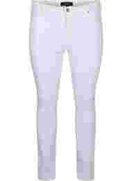 super slim fit Amy jeans met hoge taille, White