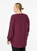Streepjes overhemdblouse, Rood, Model image number 2