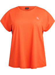 Effen gekleurd trainingsshirt, Oranje