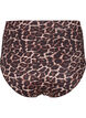 Bikinislip met print en hoge taille, Autentic Leopard, Packshot image number 1