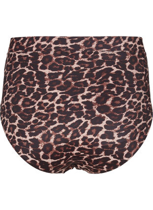 Bikinibroeken met print en hoge taille, Autentic Leopard, Packshot image number 1