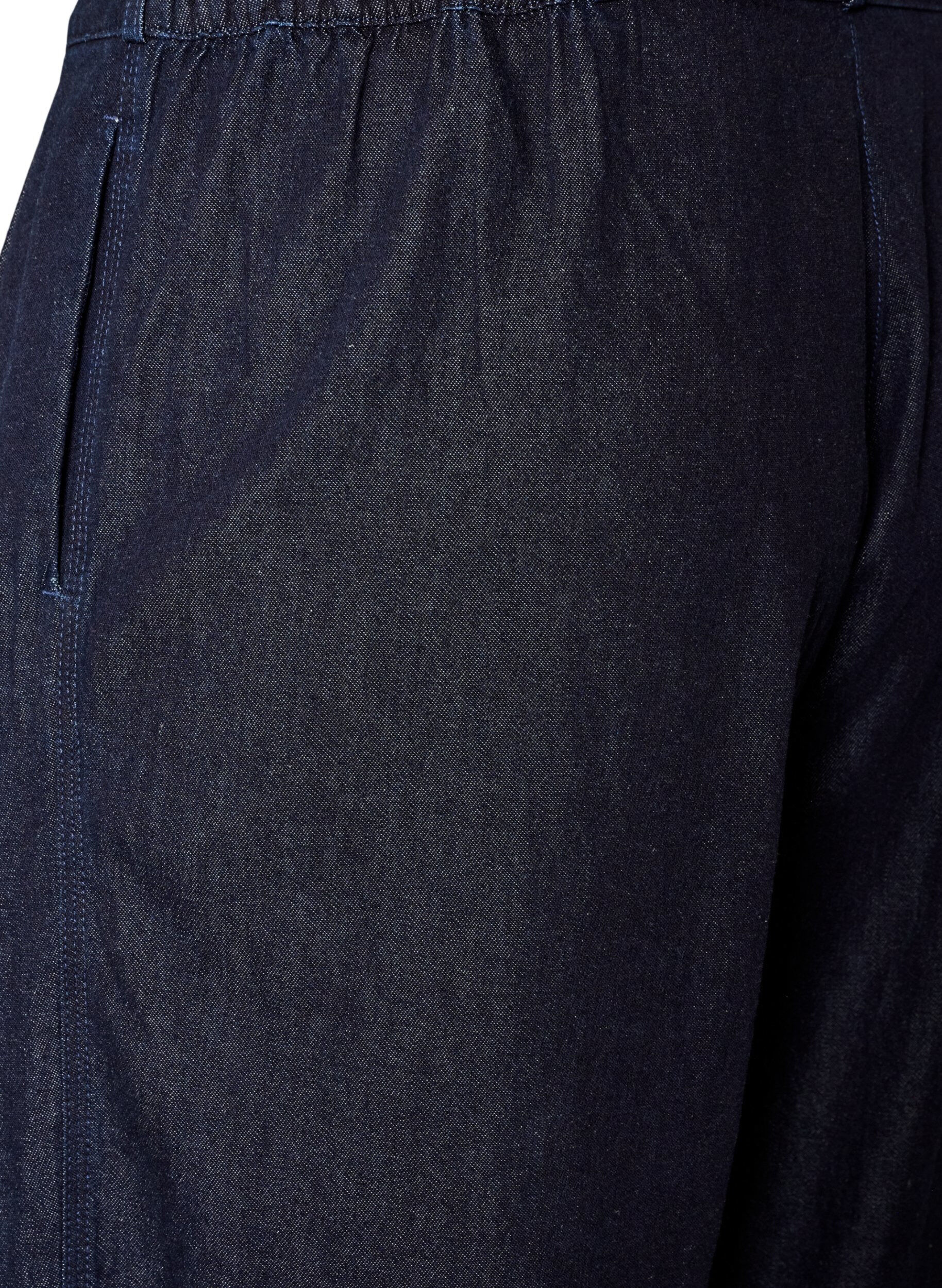 ZizziHigh waist ballonjeans, Blauw, Packshot image number 3
