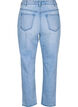 Mille Mom fit jeans met distressed details, Blauw, Packshot image number 1