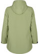 Korte softshell jas met zakken, Oil Green, Packshot image number 1