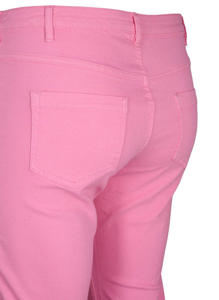 Strakke Emily capri broek, Rosebloom, Packshot image number 3