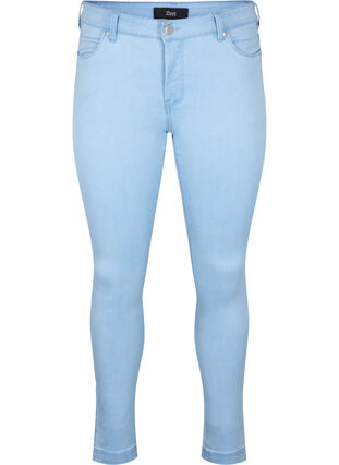 Viona jeans met normale taille, Ex Lt Blue, Packshot image number 0