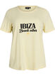 T-shirt met print, Geel, Packshot image number 0
