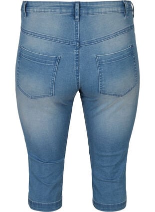 Slim fit Emily capri jeans, Light blue denim, Packshot image number 1