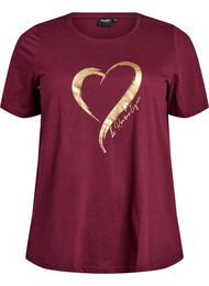 FLASH - T-shirt met print, Rood