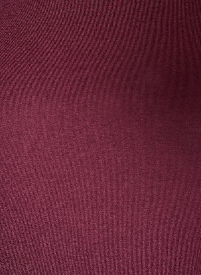 T-shirt met korte mouwen van katoenmix, Rood, Packshot image number 2