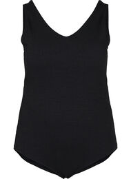 Badpak met gekruiste rug, Black