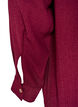 Lange shirt met een lichte textuur, Rood, Packshot image number 3