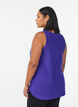 Sports top with V-neck, Purple, Model image number 2