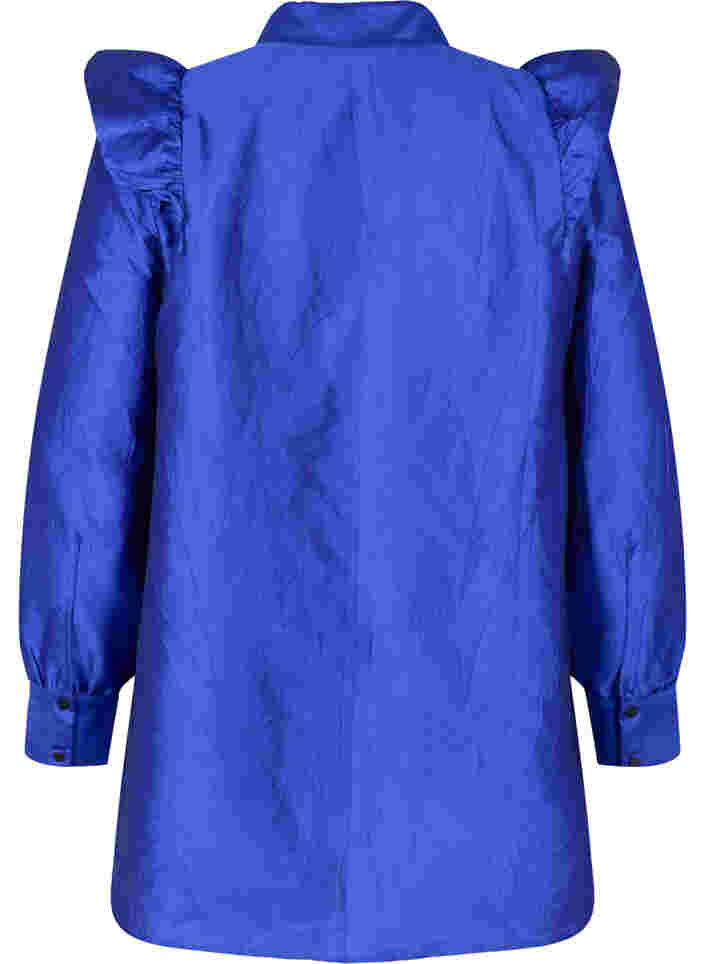 Effen overhemd met lintdetail, Surf the web, Packshot image number 1