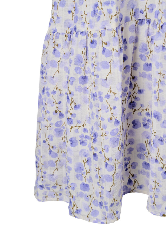 Tuniek met 3/4-mouwen en bloemenprint, Sand Verbena AOP, Packshot image number 3