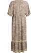 Maxi-jurk van viscose met een paisleyprint, Geel, Packshot image number 1