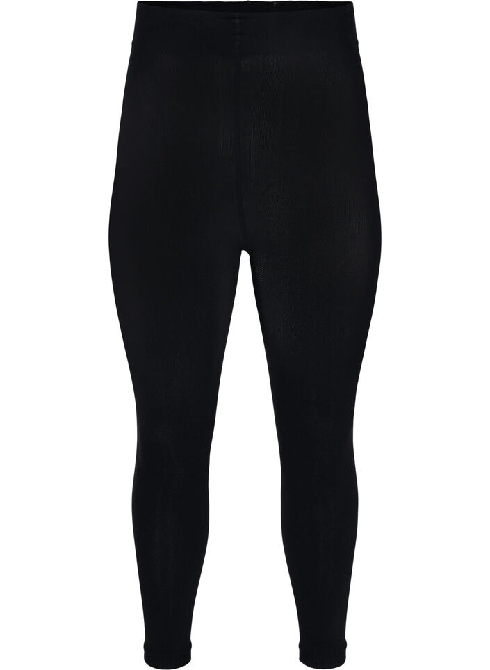 Legging in 200 denier, Zwart, Packshot image number 0