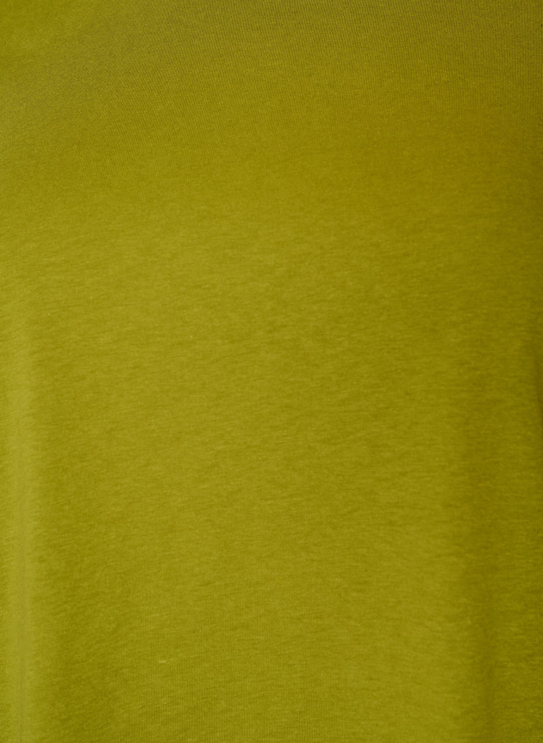 ZizziBasic katoenen T-shirt met ronde hals, Groen, Packshot image number 2