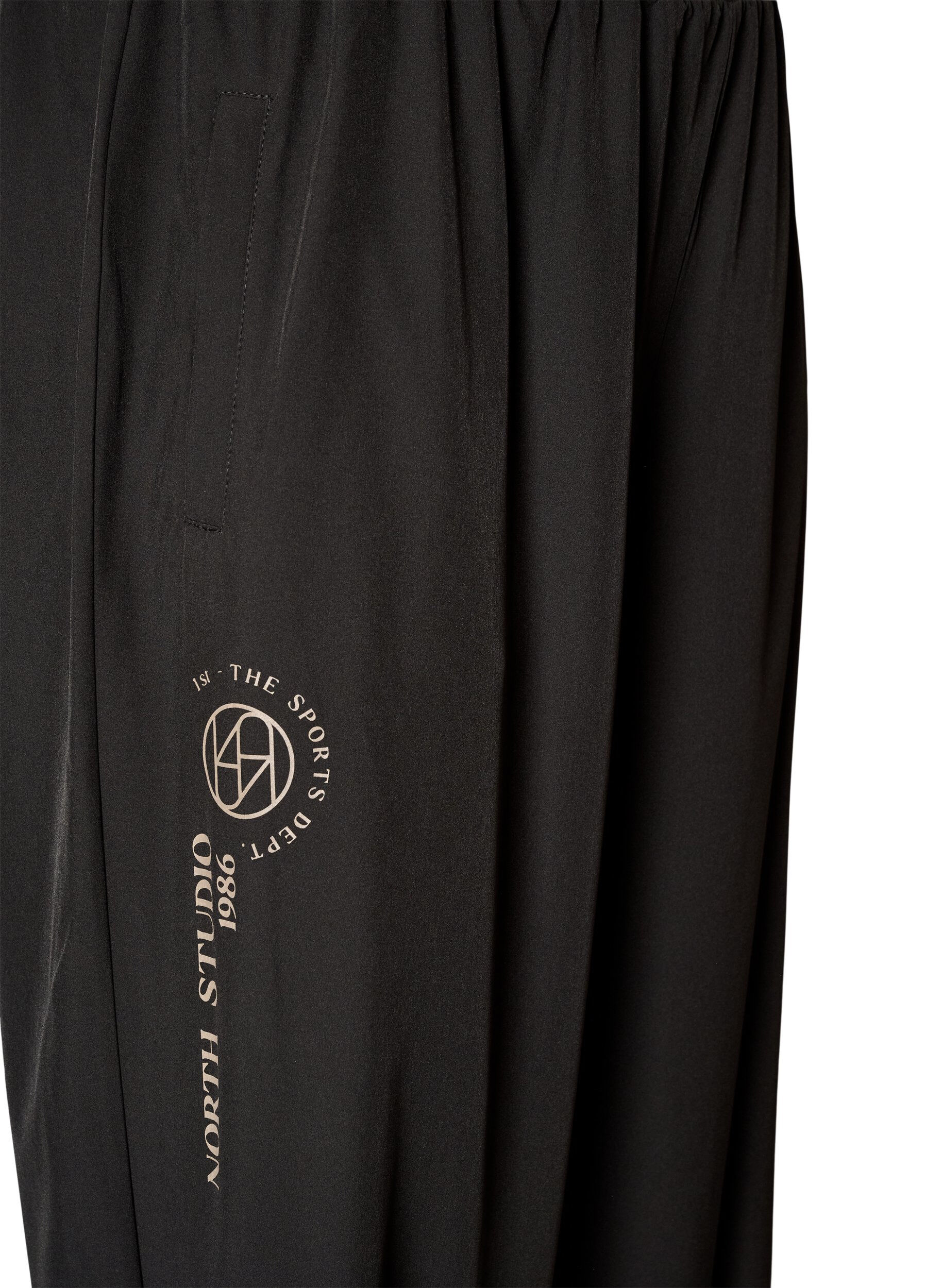 ZizziTrainingsbroek met ballonpijpen, Zwart, Packshot image number 3