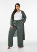 Jersey broek met wijde pijpen en zakken, Groen, Model image number 1